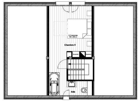 Chalet Zenith 2 Chamonix Floor Plan 3